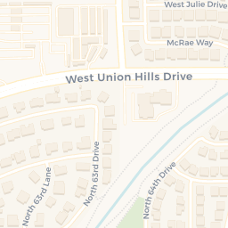 Map Of Abrazo Arrowhead Campus Where Is Located Abrazo Arrowhead