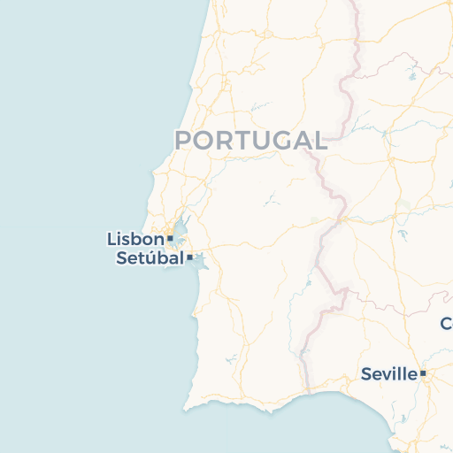 Mapa de Portugal: mapa offline e mapa detalhado de Portugal